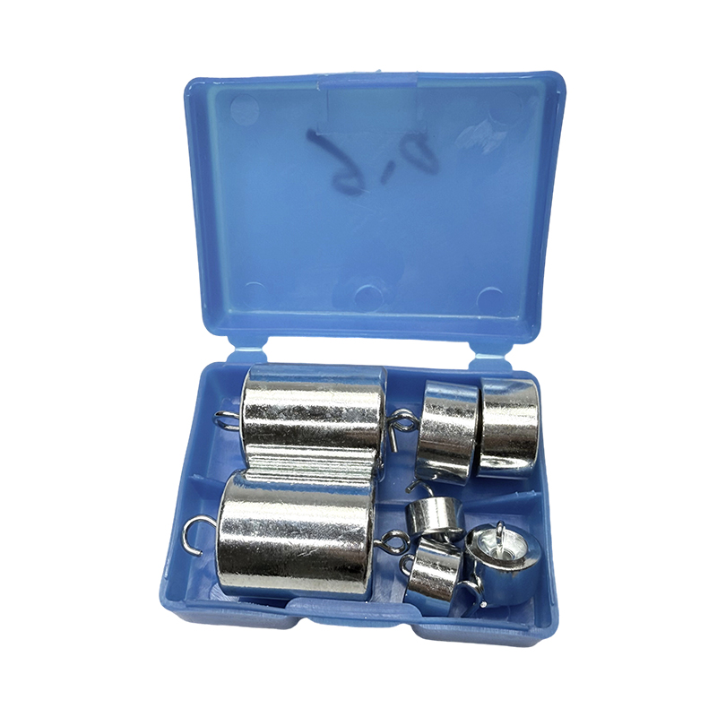 Educational hooked weight set （200g*2、50g*2、20g*2、10g*1）/school physics lab instrument science experiment and teaching kit