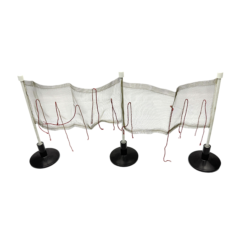 Screen electroscope for teaching use