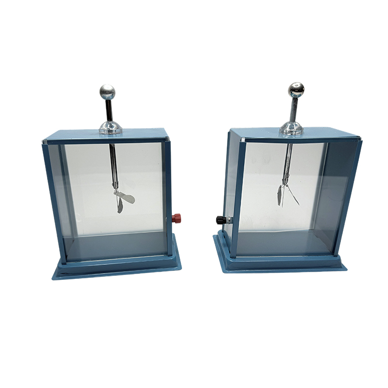 Foil electroscope for teachers , physical and electronic teaching instrument electrometer/school physics lab instrument science experiment and teaching kit foil electroscope physical electrostatic electroscope