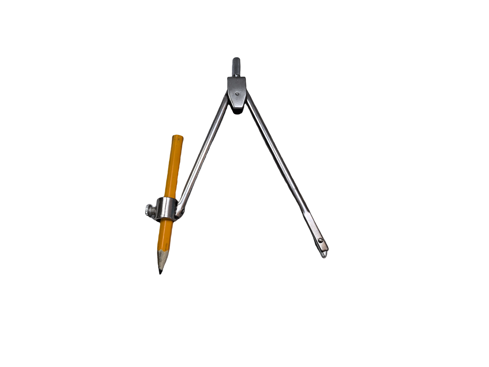 Mathematical geometry drawing compass